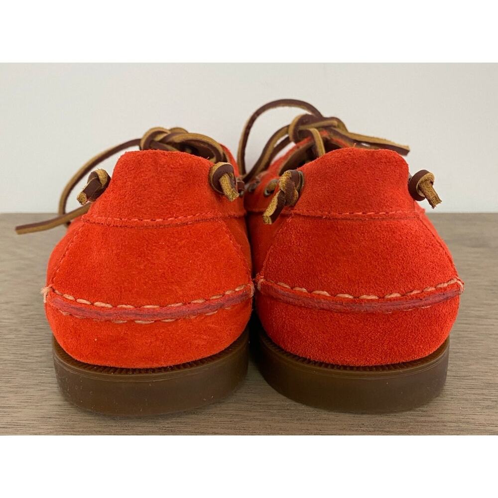 NWOB SAMPLE Men Polo Ralph Lauren Merton Cow Leather suede boat docker shoes 9M - Picture 5 of 8